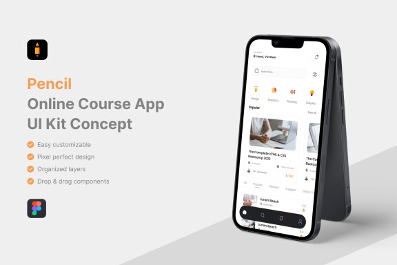 Online Course App UI Kit