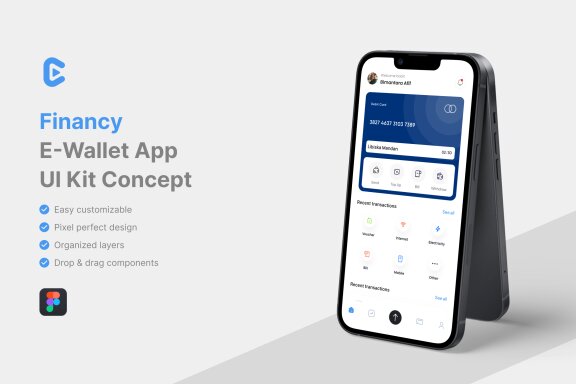 E-Wallet App UI Kit