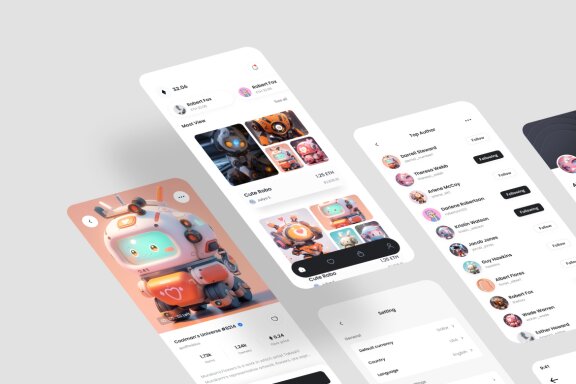 NFT Marketplace App UI Kit