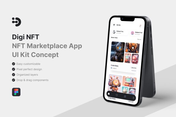 NFT Marketplace App UI Kit