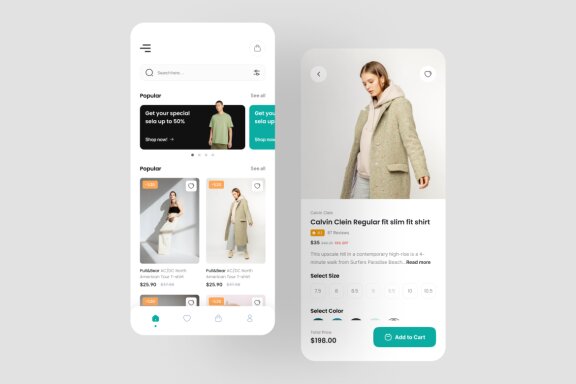 Fashion App UI Kit