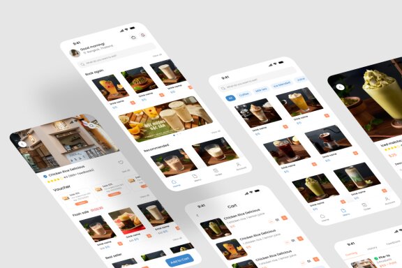 Coffee Order App UI Kit