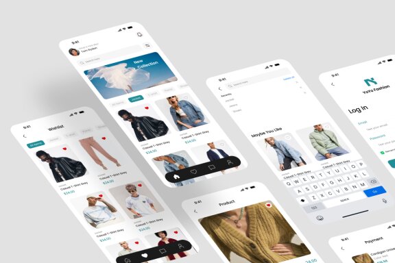  Fashion Store  App UI Kit