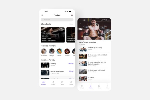 Fitness App UI Kit