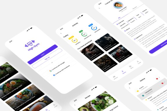 Fitness App UI Kit