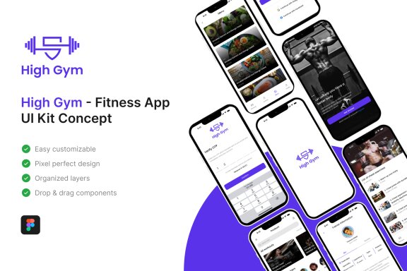 Fitness App UI Kit
