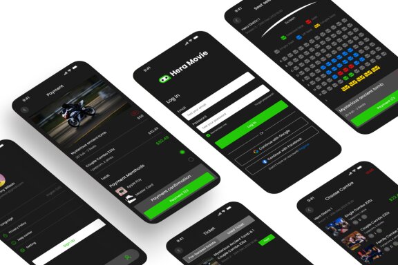 Movie Tickets UI Kit
