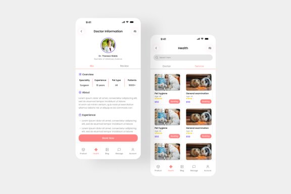 Pet Service App UI Kit.fig