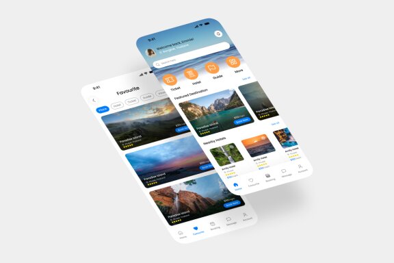 E-Booking App UI Kit