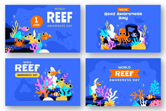 9 World Reef Awareness Day Illustration