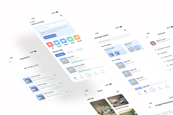 Document Management  App UI Kit