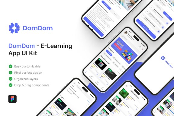  E-leaning App UI Kit