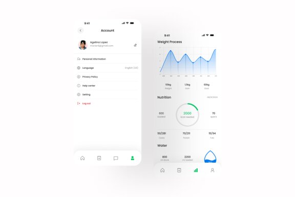  Fitness  App UI Kit
