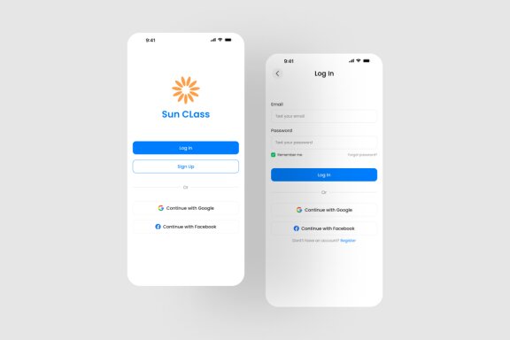 Student Management  App UI Kit