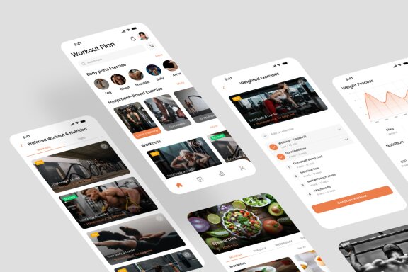 Fitness & Diet  App UI Kit