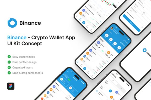 Crypto Wallet App UI Kit