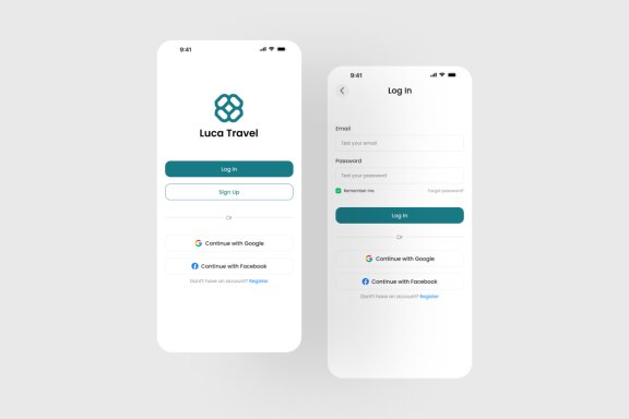 Travel Mobile App UI Kit