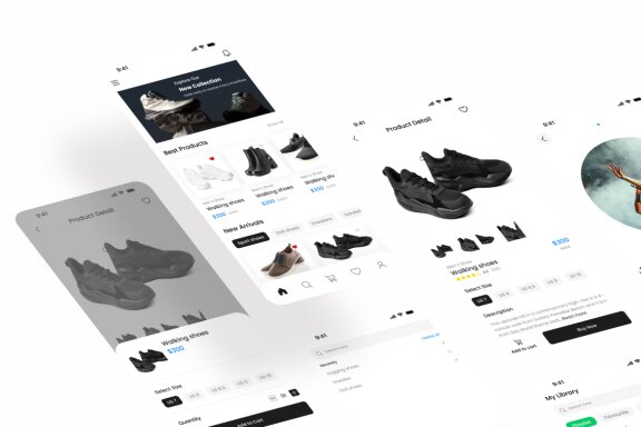 Shoe Store App UI Kit
