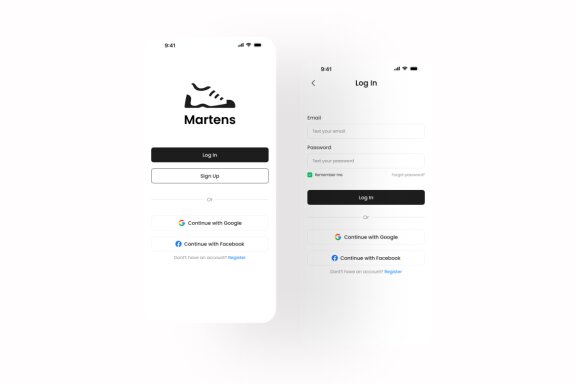 Shoe Store App UI Kit