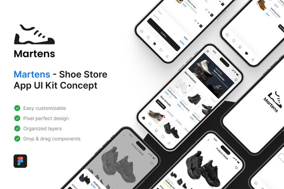 Shoe Store App UI Kit