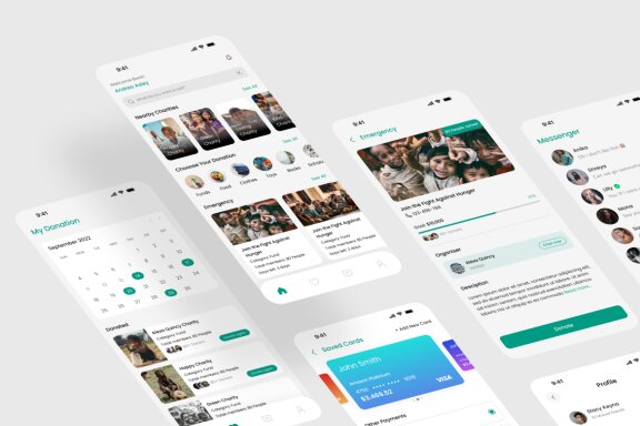 Charity Fund App UI Kit
