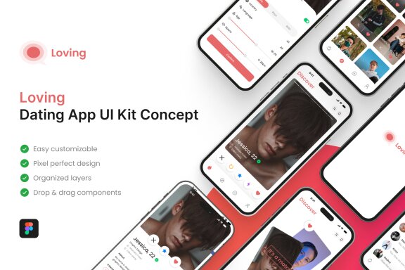Dating App App UI Kit