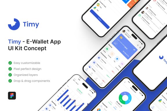 E-Wallet App UI Kit