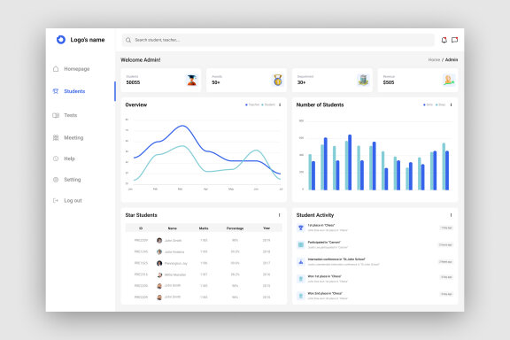 Student Management Dashboard