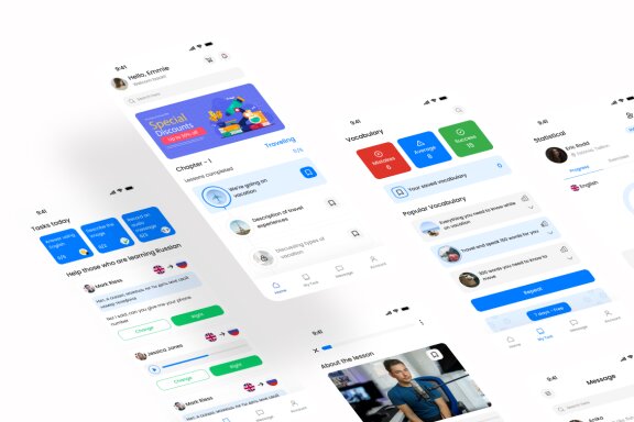 E-learning App UI Kit