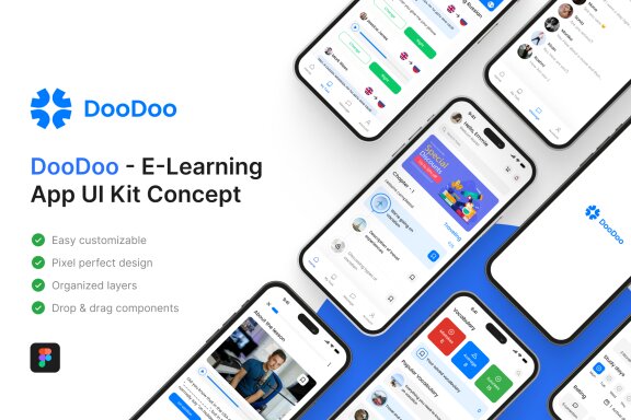 E-learning App UI Kit