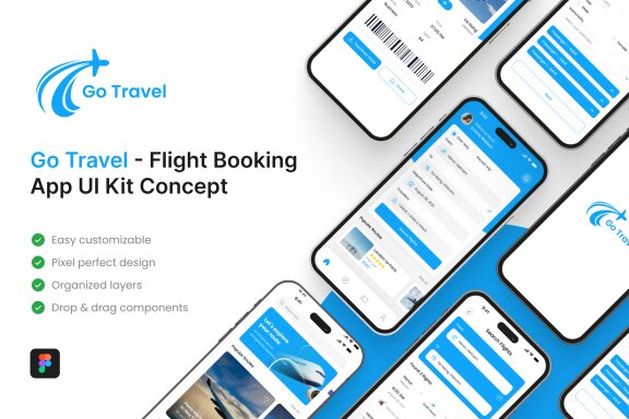 Flight Booking App UI Kit