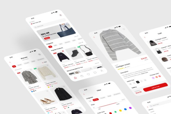 Fashion Store  App UI Kit
