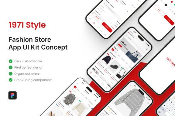 Fashion Store  App UI Kit