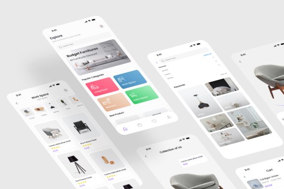 Home Decor App UI Kit