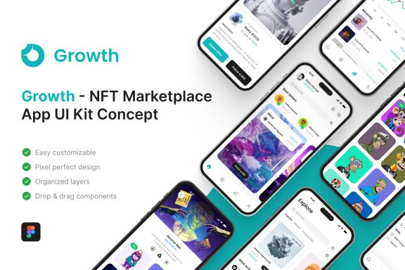 NFT Marketplace App UI Kit
