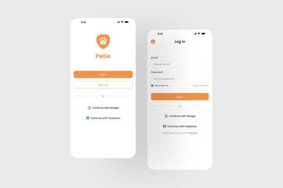 Pet Care App UI Kit