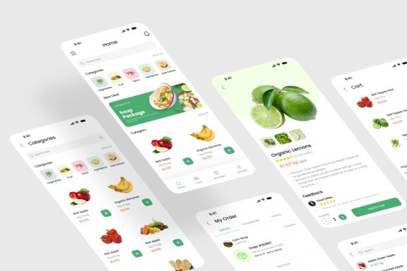 Grocery App UI Kit
