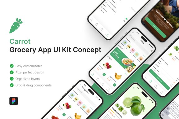 Grocery App UI Kit