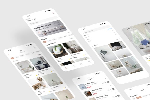 Home Decor App UI Kit