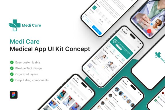 Medical App UI Kit