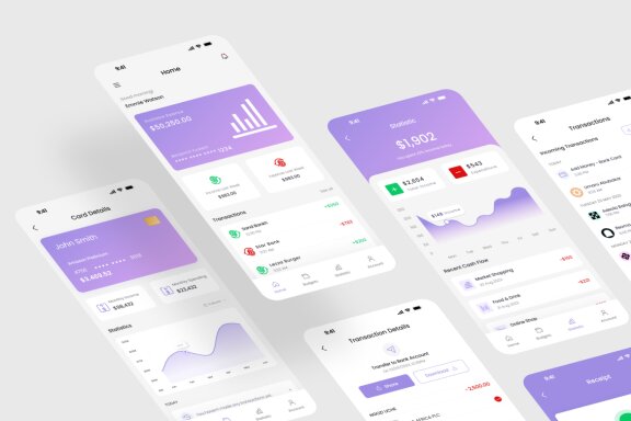 Baking & Wallet App UI Kit