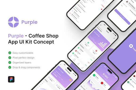 Baking & Wallet App UI Kit