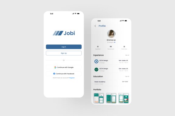 Job Finder App UI Kit
