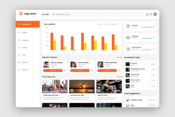 Fitness Dashboard