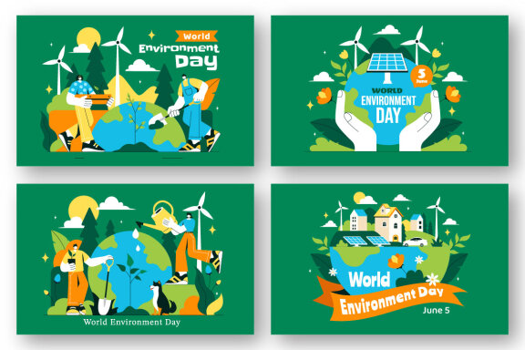 9 World Environment Day Illustration