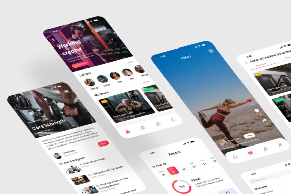 Fitness App UI Kit