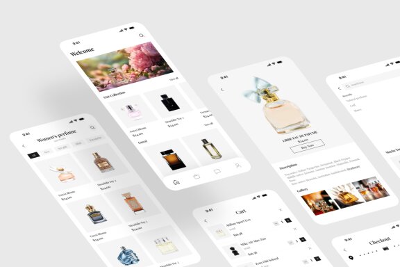 Perfume Store  App UI Kit