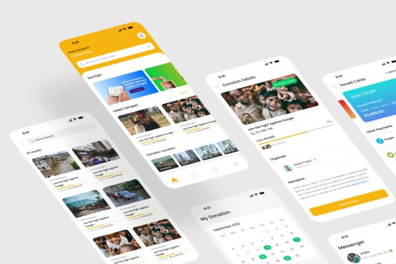 Donation App UI Kit