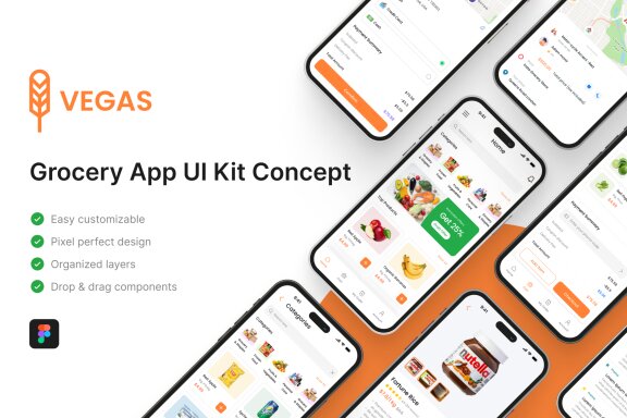 Grocery App UI Kit