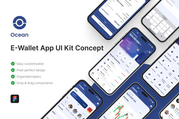 E-Wallet App UI Kit
